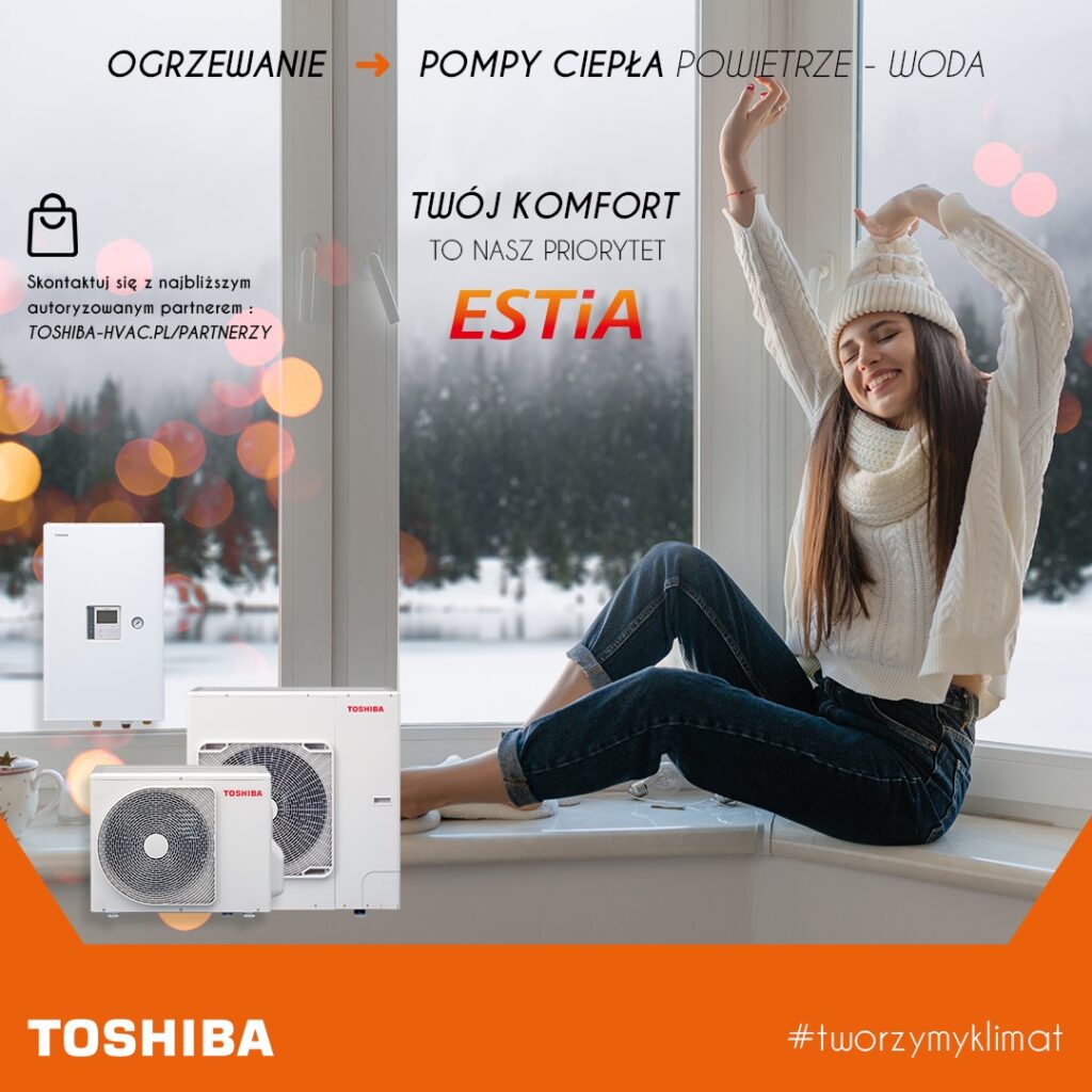 Montaż pompy ciepła Toshiba Gliwice